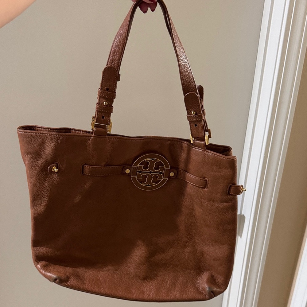 Brown Leather Tote Bag